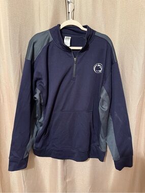 Penn State Nittany Lions ProEdge 1/4 Zip Pullover Men’s XL Navy PSU Football